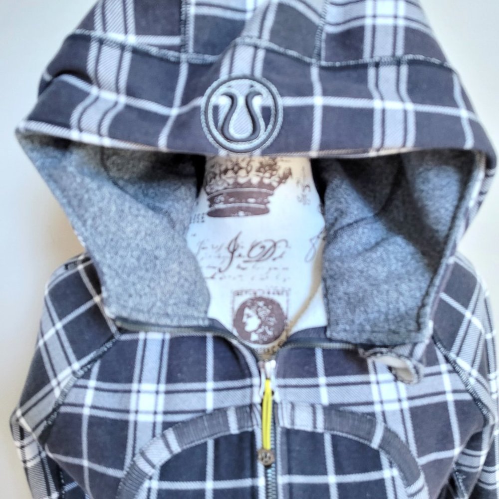 Lululemon Scuba Hoodie II Varsity Plaid 6 - Picture 4 of 6